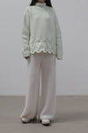 SWAYING/KNIT Seamless Mohair Pants-Double Layer SW211XZ04